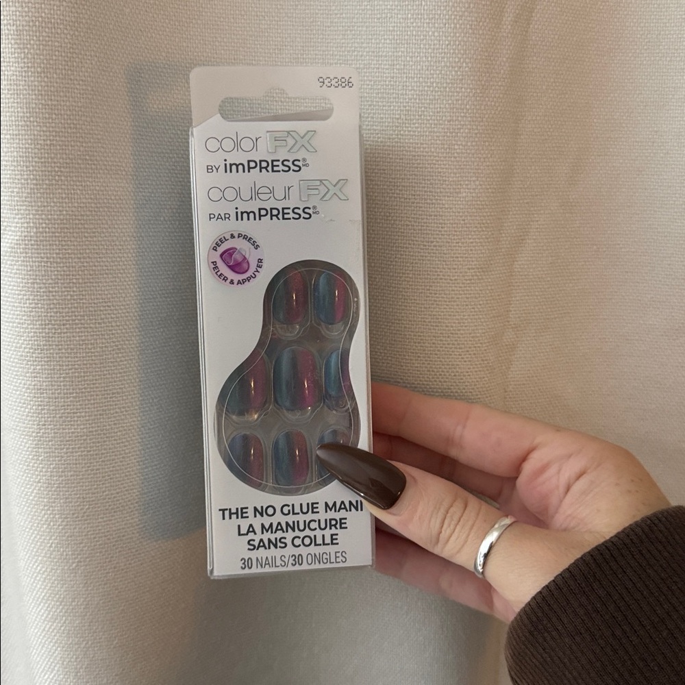 imPRESS Color FX Multicolor No Glue Nails